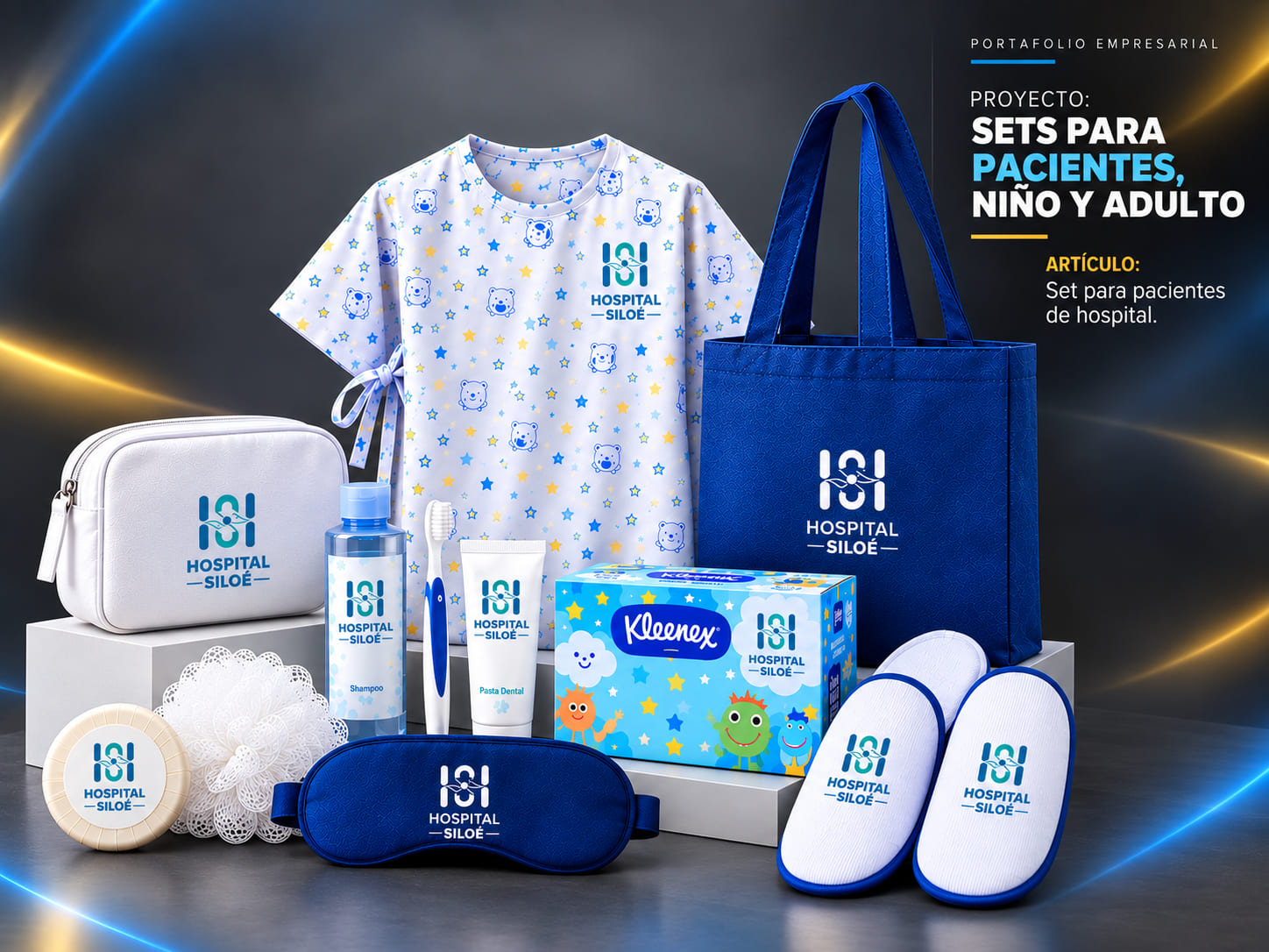 Kit de bienvenida para pacientes del Hospital Siloé